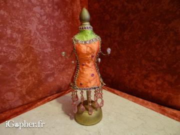 Porte-bijoux buste de femme