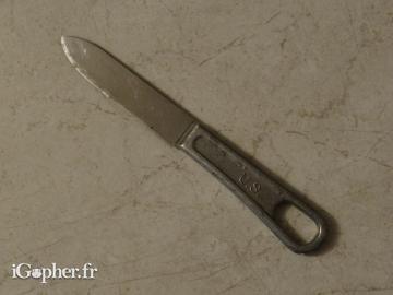Couteau US Army en aluminum