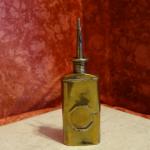 Burette à huile militaire et ancienne de 1896