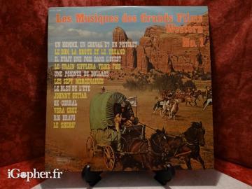 Disque vinyle : Les musiques de films Western