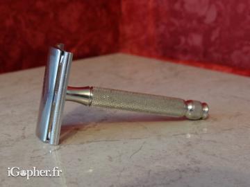 Rasoir Gillette en aluminium (Réf. 001)