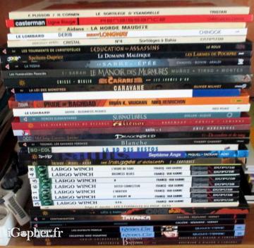 54 bandes dessinées