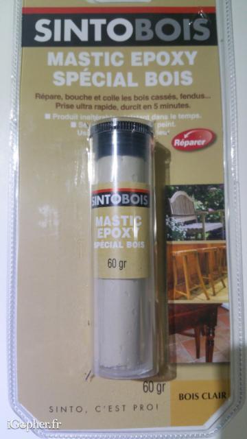 Mastic Époxy Sinto spécial bois