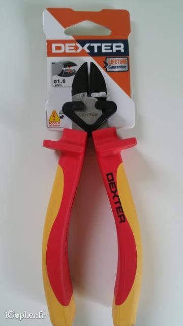 Pince coupante électricien Dexter