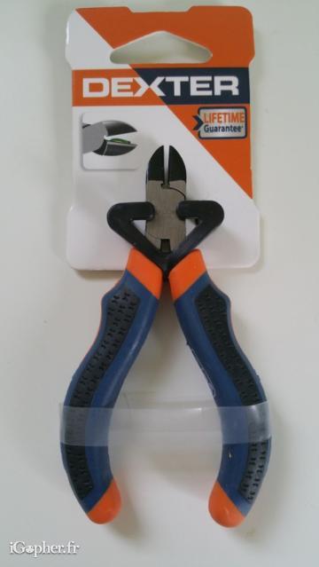 Mini-pince coupante Diagonale Dexter (145mm)