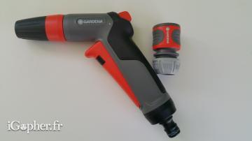 Pistolet Gardena Multi-jet + raccord gratuit