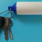 Porte-clés flottant