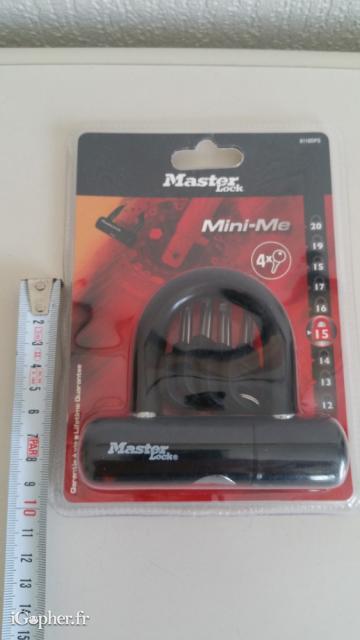 Antivol en acier cémenté