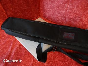 Housse de transport longue matelassée