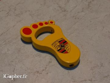 Briquet pied décapsuleur Porsche