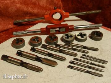 Tarauds et filières divers