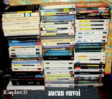 Lot de + de 200 articles : livres, DVD, informatique