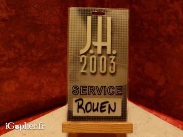 Pass VIP concert : Johnny Hallyday (2003)