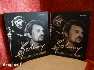 Livre coffret : Johnny Hallyday de l'idole à la légende