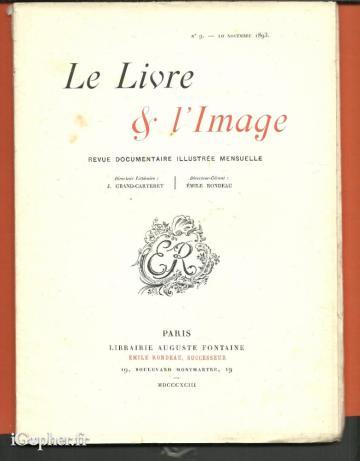 Le Livre de L'image (Revue n°9 du 10 novembre 1893)