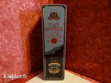 Boite à Whisky Clan Campbell (Réf. 01)