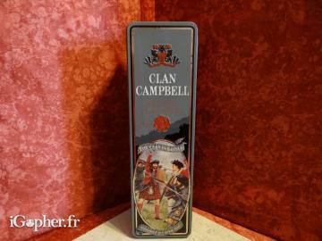 Boite à Whisky Clan Campbell (Réf. 02)
