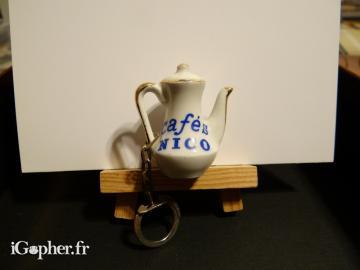 Porte-clés Cafés Nico