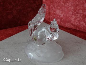 Ecureuil en Cristal d'Arques