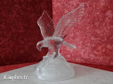 Aigle en Cristal d'Arques