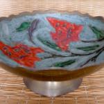 Coupelle en laiton doré