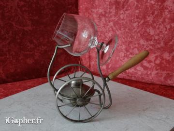 Réchaud à cognac - Armagnac (sur charrette)