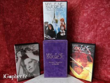 Coffret 3 VHS Mylène Farmer