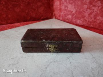 Boite pour rasoir BMN acier ST2