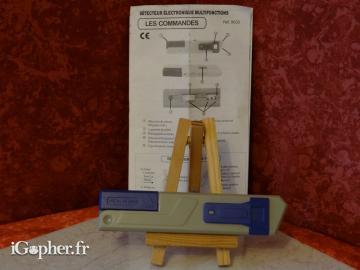 Détecteur électronique de poche multifonctions