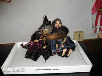 7 sorcières décoratives