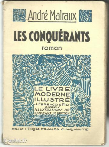 Livre : Les conquérants (André Malraux)