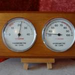 Thermomètre hygromètre de cave