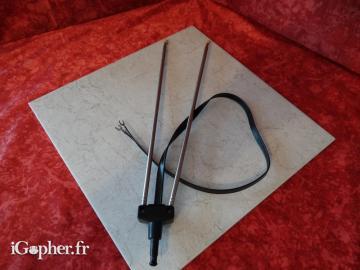 Antenne Radio télescopique (2 branches)