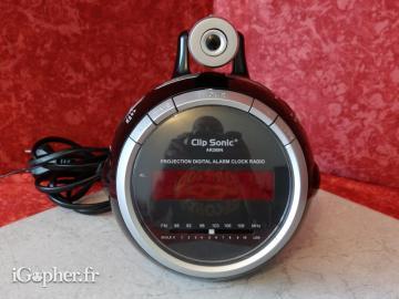 Radio Réveil Clip Sonic