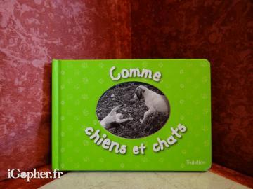 Livre enfant : Comme chiens et chats