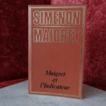 Livre : Maigret et l'Indicateur