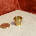 Seau à champagne miniature doré