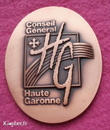 Médaille Conseil Gal Haute Garonne
