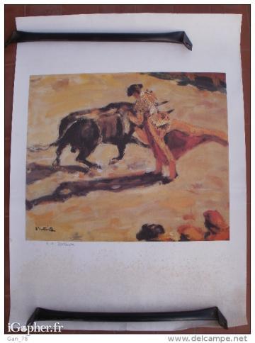 Lithographie "Le Toreador" de Eric Battista