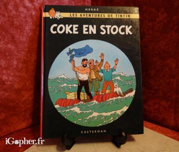 BD Tintin Coke en Stock (Hergé)