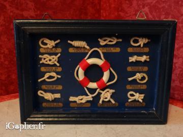 Cadre de noeuds marins