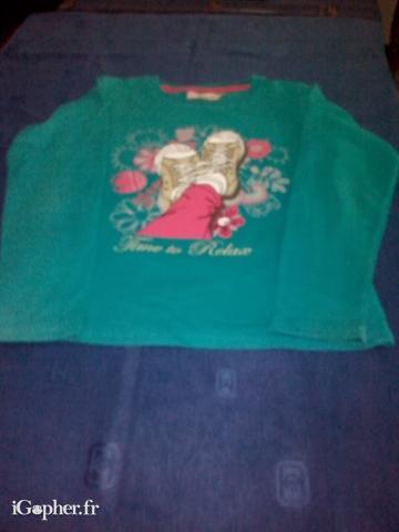 Pantalon et sweater (fille - 14 ans)