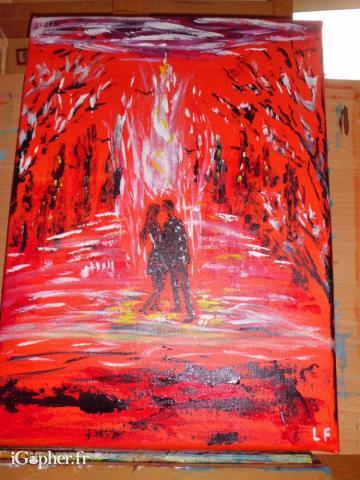 Peinture Saint Valentin