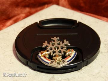 Broche ski ESF 3 étoiles