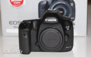 Appareil photo Canon 5D Mark III