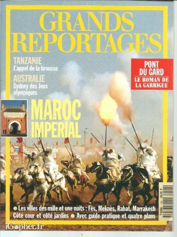 Revue Grands Reportages : Maroc - Sydney - Tanzanie (N°144)