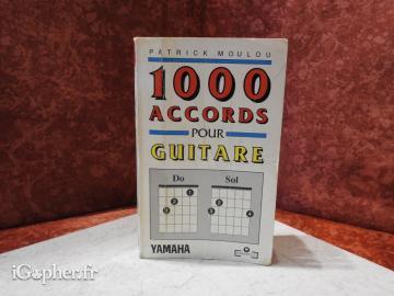 Livre : 1000 accords pour guitare
