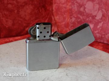 Briquet Zippo G-IX Silver
