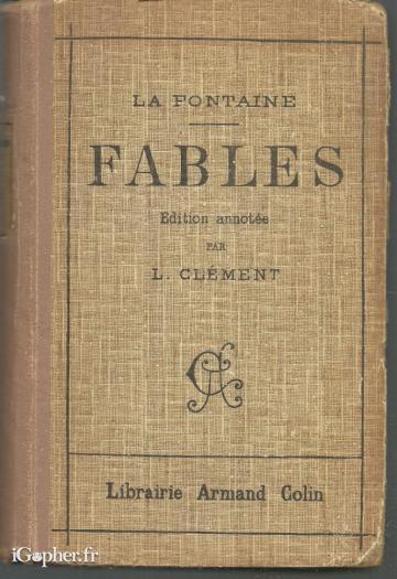 Livre : Fables de La Fontaine