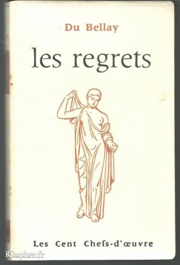Livre : Les regrets (Du Bellay)